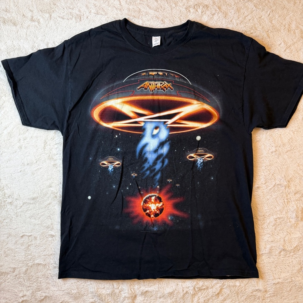Anthrax Anthems EP Band Tee 2013 XL